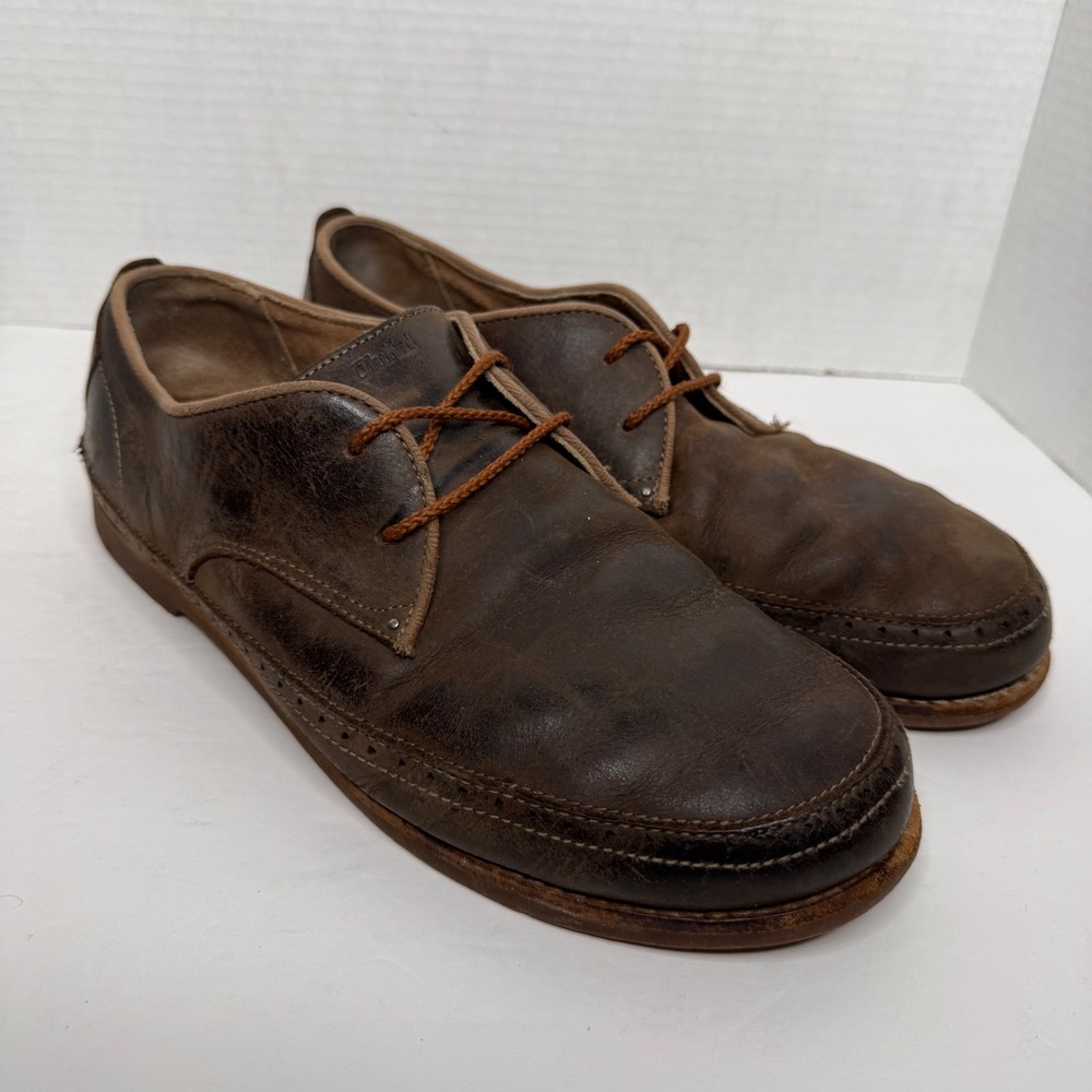 Olukai Honolulu Lace Mens Size 11 Brown Leather Derby Shoes 10290-6313 Casual